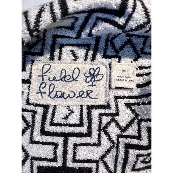 Anthropologie Sweater Jacquard Cardigan Aztec Southwestern Artsy Western Boho - Picture 5 of 6